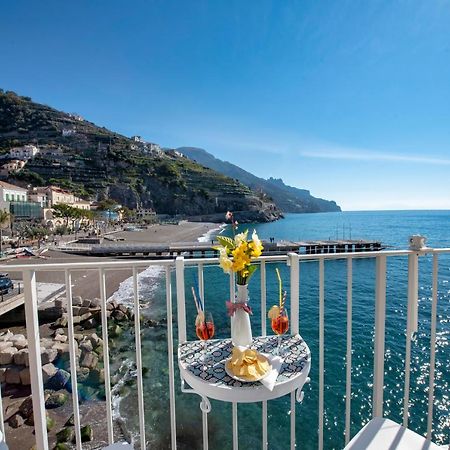 Ferienwohnung Il Nido Del Gabbiano Minori Exterior foto