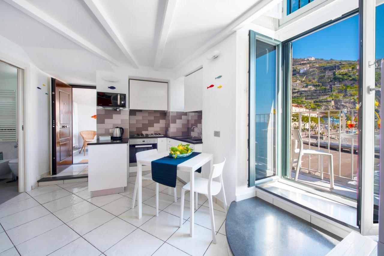 Ferienwohnung Il Nido Del Gabbiano Minori Exterior foto