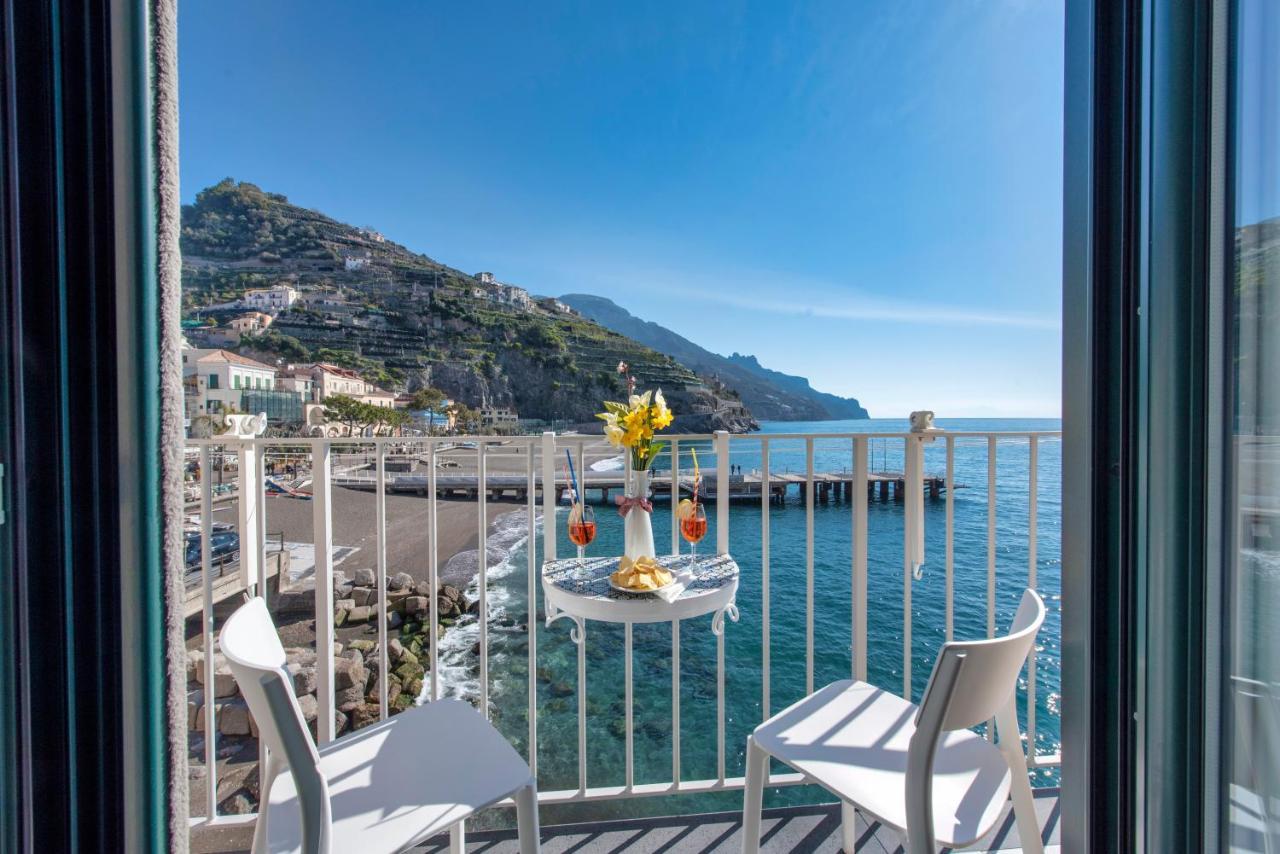 Ferienwohnung Il Nido Del Gabbiano Minori Exterior foto