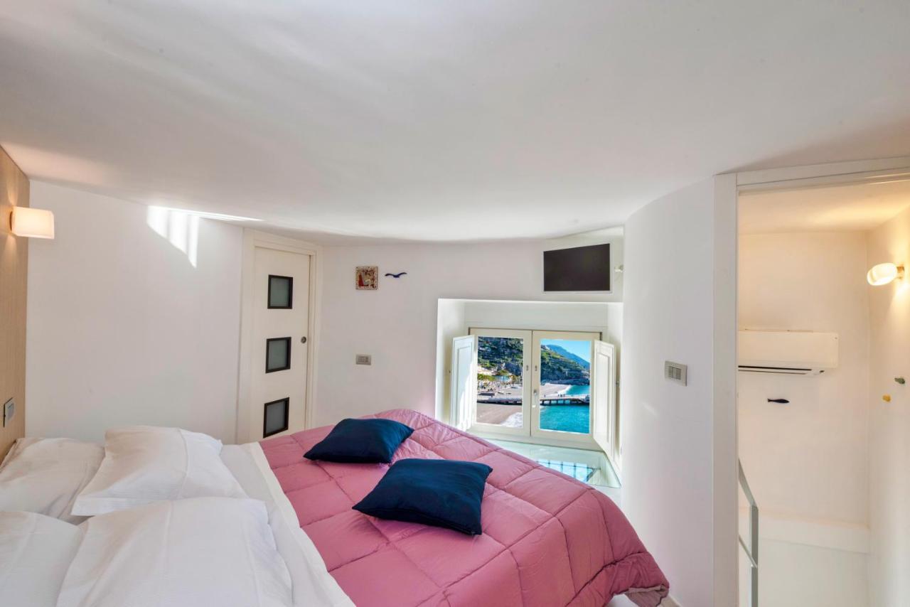 Ferienwohnung Il Nido Del Gabbiano Minori Exterior foto