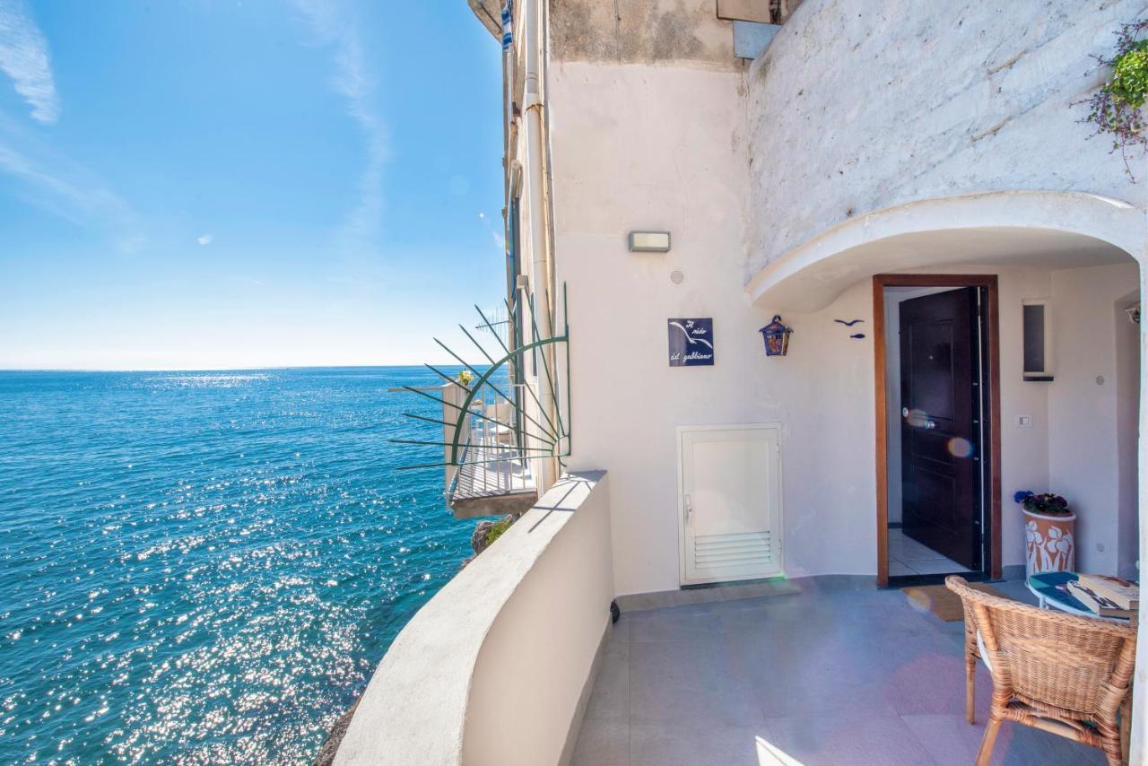 Ferienwohnung Il Nido Del Gabbiano Minori Exterior foto