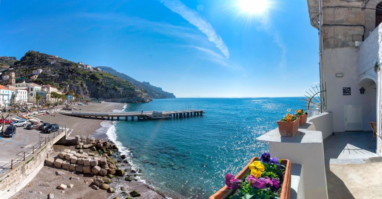 Ferienwohnung Il Nido Del Gabbiano Minori Exterior foto