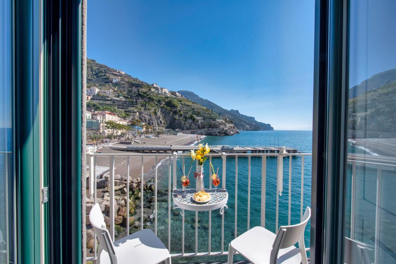 Ferienwohnung Il Nido Del Gabbiano Minori Exterior foto