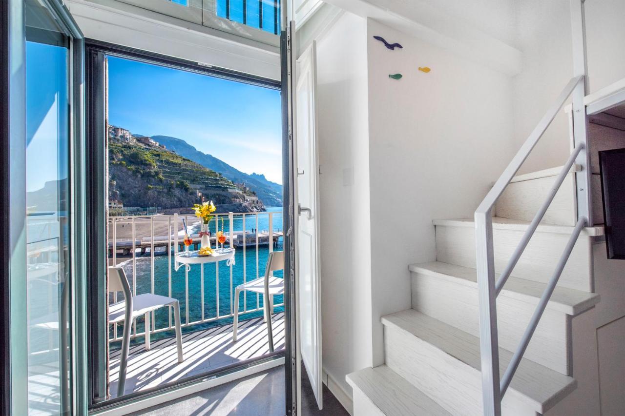 Ferienwohnung Il Nido Del Gabbiano Minori Exterior foto