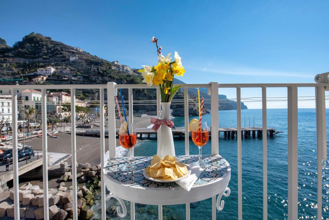 Ferienwohnung Il Nido Del Gabbiano Minori Exterior foto