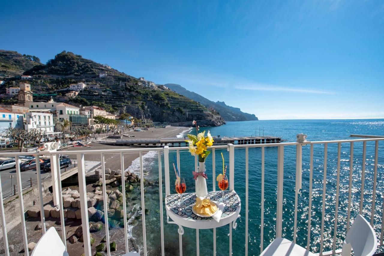 Ferienwohnung Il Nido Del Gabbiano Minori Exterior foto