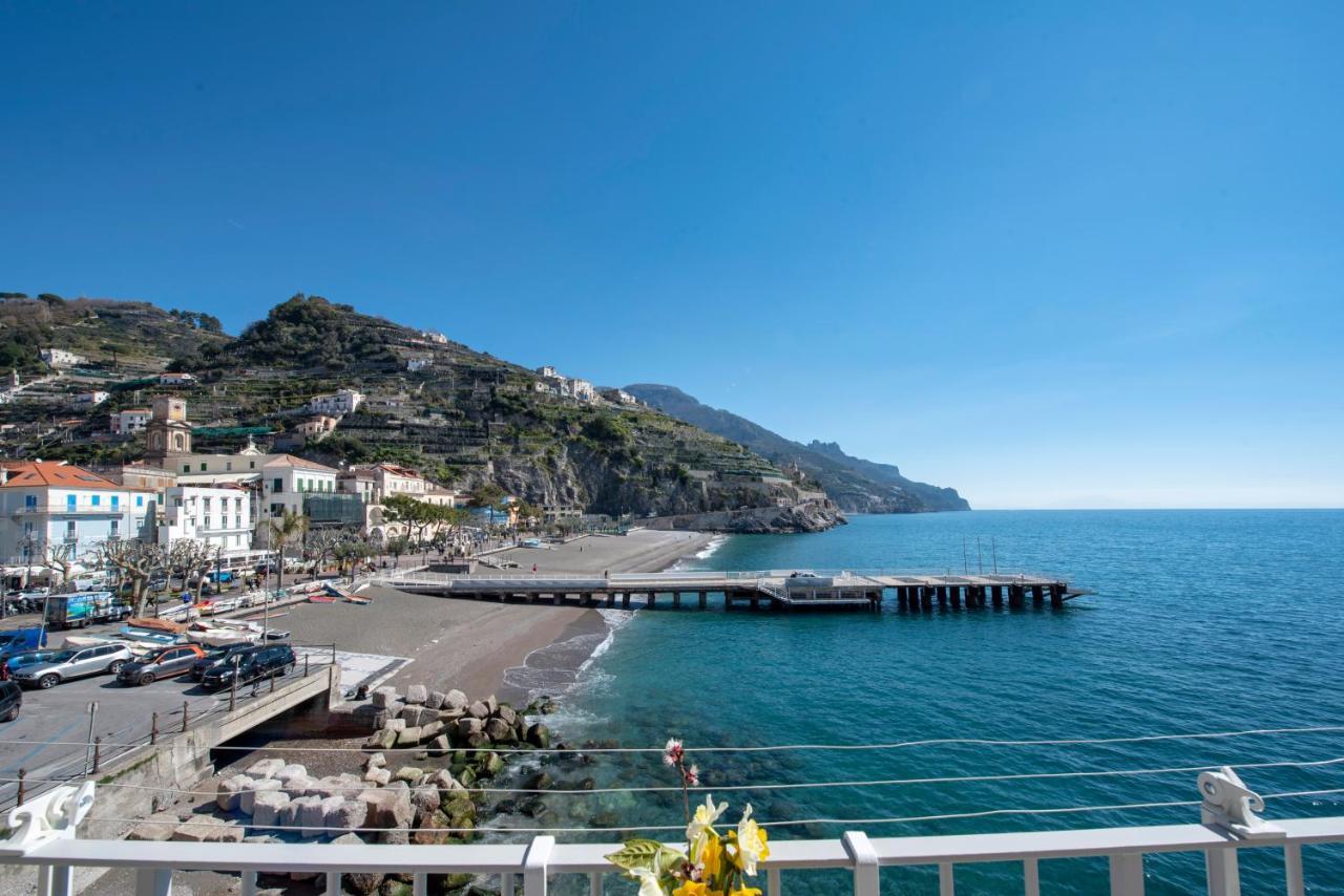 Ferienwohnung Il Nido Del Gabbiano Minori Exterior foto