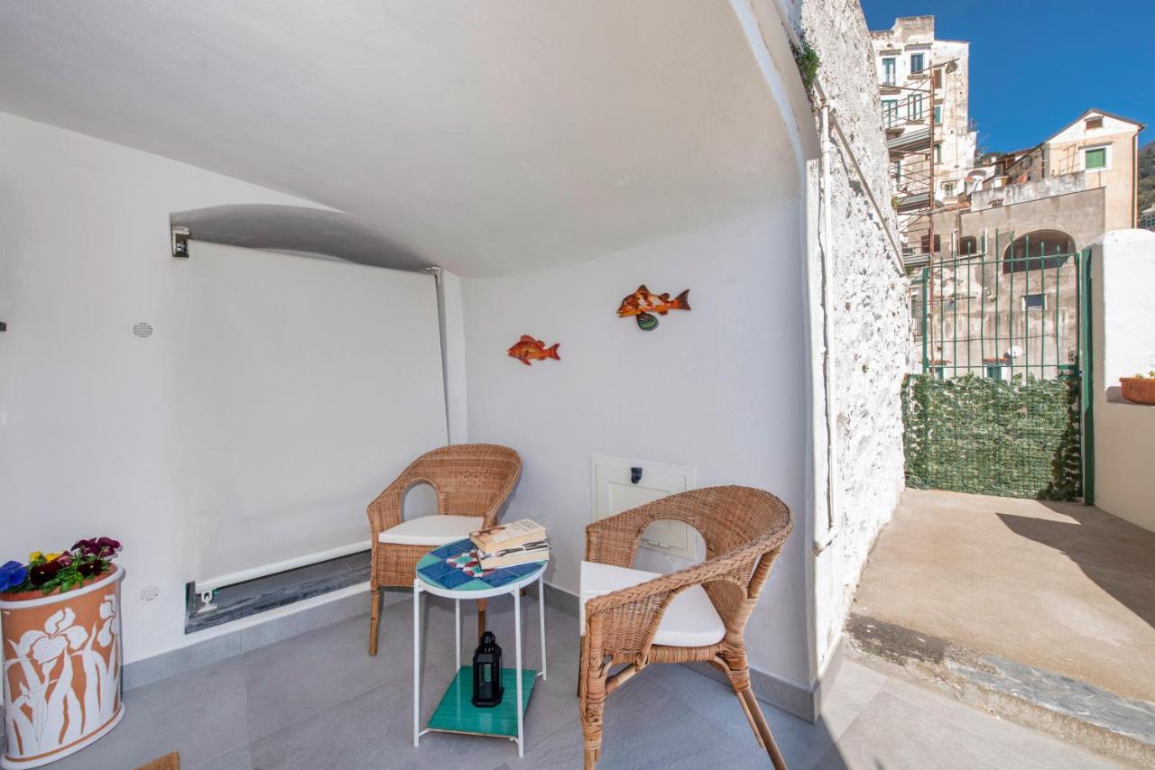 Ferienwohnung Il Nido Del Gabbiano Minori Exterior foto