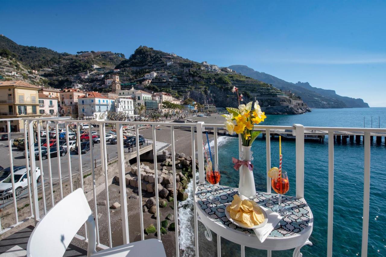 Ferienwohnung Il Nido Del Gabbiano Minori Exterior foto