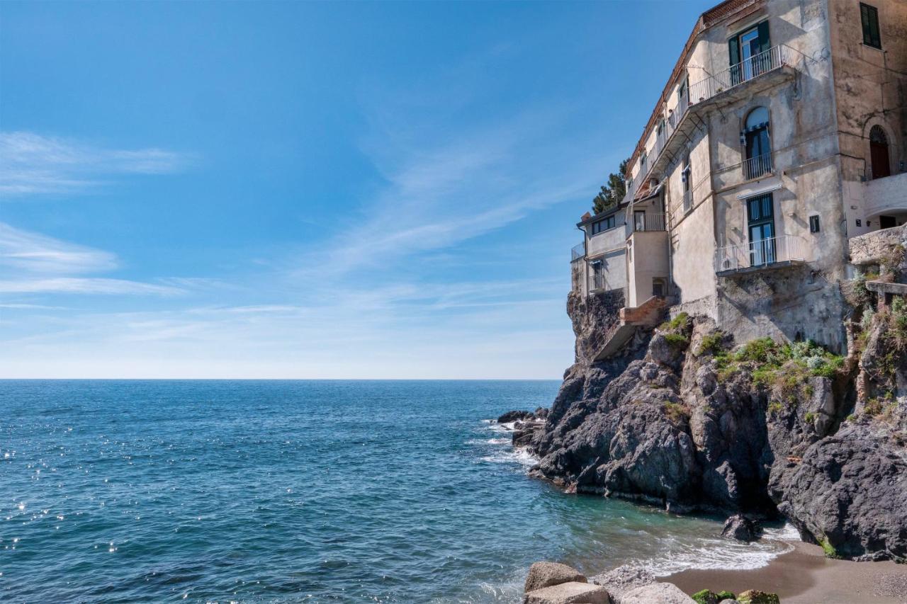 Ferienwohnung Il Nido Del Gabbiano Minori Exterior foto